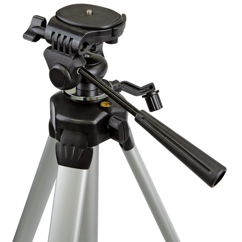 シンワ測定 4102881 三脚 ハンドル式エレベーター E 1/4ねじ雲台付 #76953 1個(ご注文単位1個)【直送品】