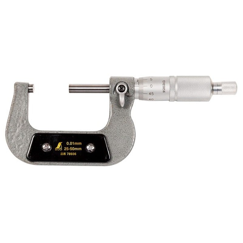 シンワ測定 4100577 78936マイクロメータ25~50mm #78936 1個（ご注文単位1個）【直送品】