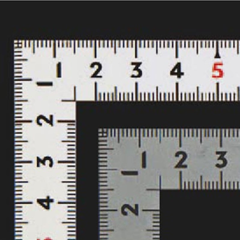 シンワ測定 4102380 11161 曲尺 厚手広巾 ホワイト 50 #11161 1個(ご注文単位1個)【直送品】