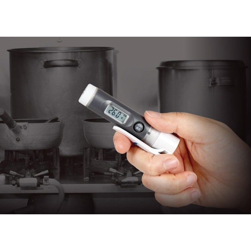 シンワ測定 4102712 シンワ73039放射温度計 F-2 防塵防水スリム #73039 1個(ご注文単位1個)【直送品】