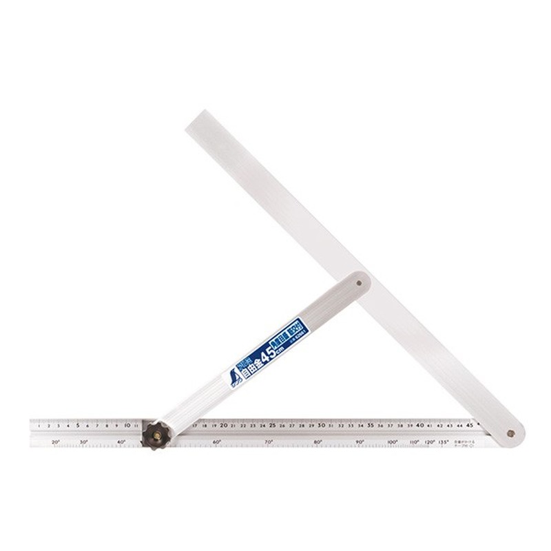 シンワ測定 4101920 62661アルミ自由金 45cm #62661 1個（ご注文単位1個）【直送品】