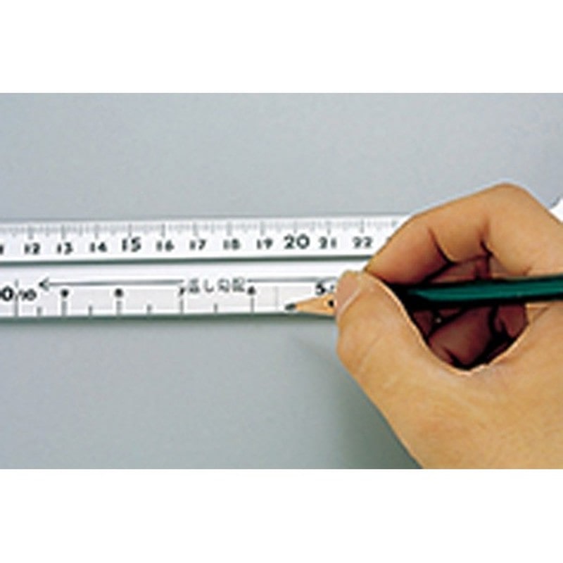 シンワ測定 4101920 62661アルミ自由金 45cm #62661 1個（ご注文単位1個）【直送品】