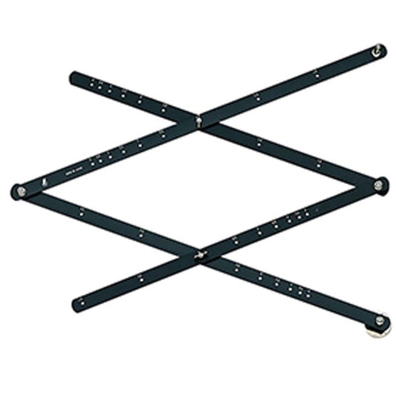 シンワ測定 4101345 75426伸縮自在器アルミ製5倍 #75426 1個（ご注文単位1個）【直送品】