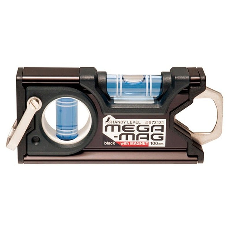 シンワ測定 4101996 73131ハンディレベルMEGA-MAG100 黒 #73131 1個(ご注文単位1個)【直送品】