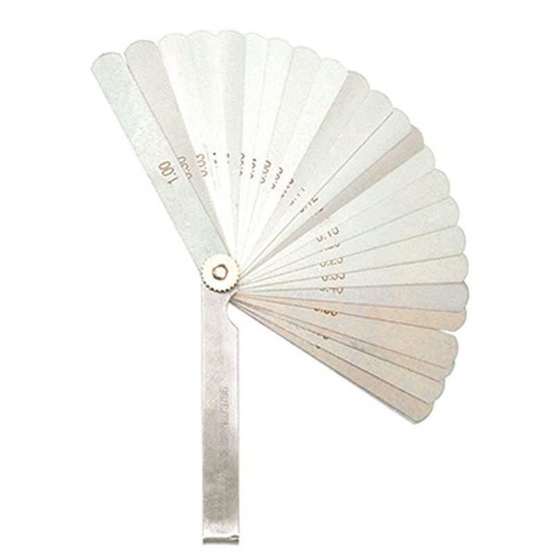 シンワ測定 4102085 73796シックネスゲージ E 100mm 25枚 #73796 1個（ご注文単位1個）【直送品】