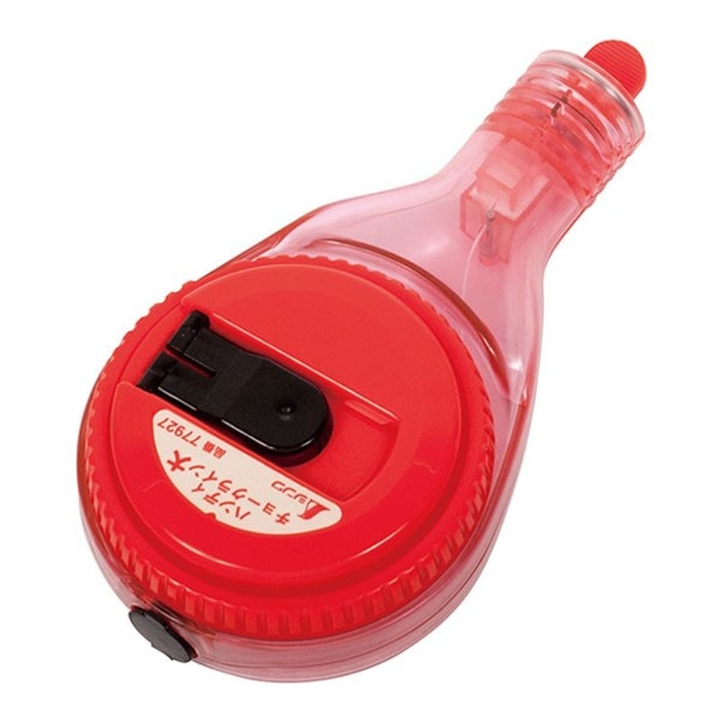 シンワ測定 4100914 77927ハンディチョークライン大手巻赤 #77927 1個（ご注文単位1個）【直送品】