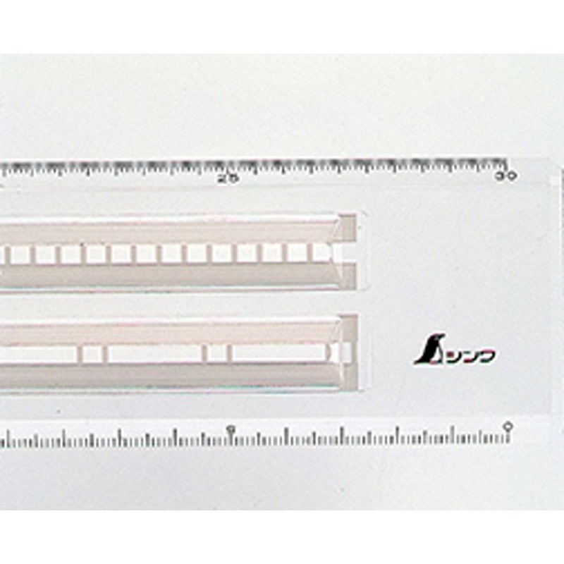 シンワ測定 4101339 70726点線スケール30 #70726 1個（ご注文単位1個）【直送品】