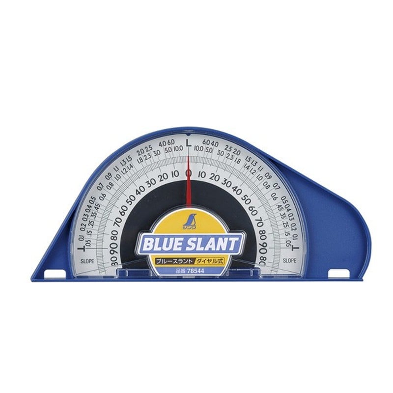 シンワ測定 4100842 78544ブルースラントダイヤル式 #78544 1個（ご注文単位1個）【直送品】