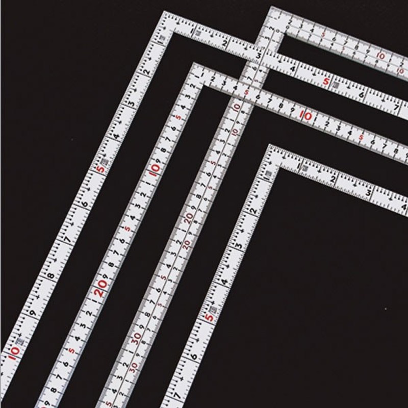 シンワ測定 4102377 11102 曲尺 同厚 ホワイト 名作 1尺 #11102 1個(ご注文単位1個)【直送品】