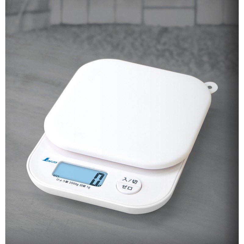 シンワ測定 4102816 デジタルはかり S 2000g シリコンカバー付 #72975 1個(ご注文単位1個)【直送品】