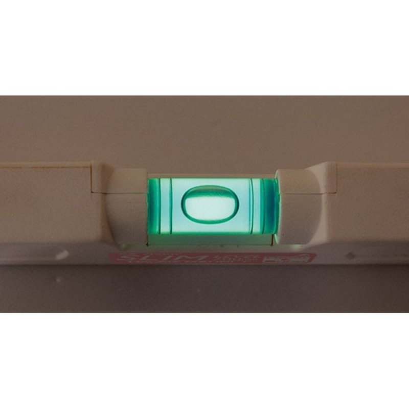 シンワ測定 4102388 76332 スリムレベル 200mm 白 #76332 1個(ご注文単位1個)【直送品】