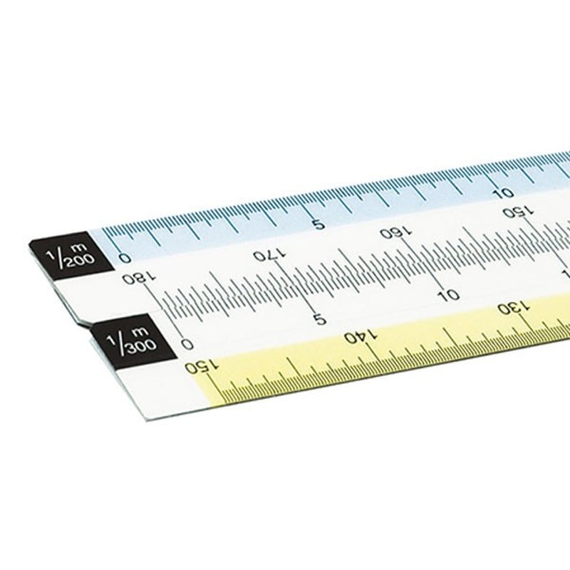 シンワ測定 4101376 75746折りたたみ縮尺スケール8面30 #75746 1個(ご注文単位1個)【直送品】