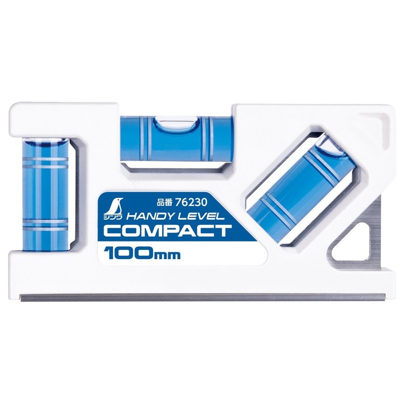 シンワ測定 4102698 シンワ76230ハンディレベルコンパクト100mm #76230 1個(ご注文単位1個)【直送品】