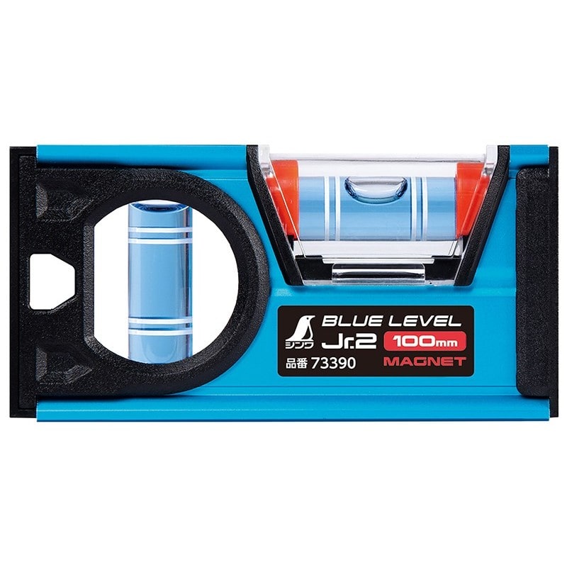 シンワ測定 4102687 73390BLレベルJr2100mmマグネット付 #73390 1個(ご注文単位1個)【直送品】