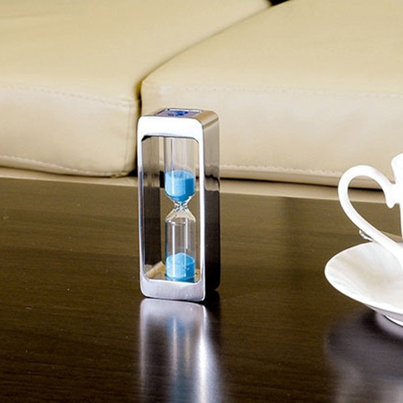 シンワ測定 4101164 70304砂時計メタリック3分計 #70304 1個（ご注文単位1個）【直送品】