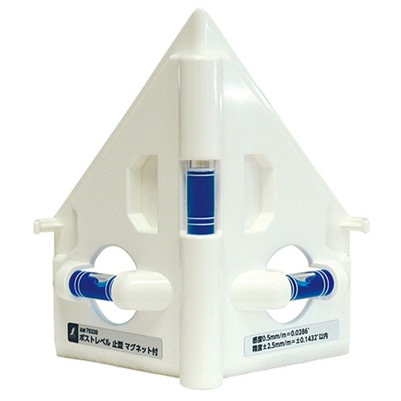 シンワ測定 4102006 76339ポストレベル 止型 #76339 1個(ご注文単位1個)【直送品】