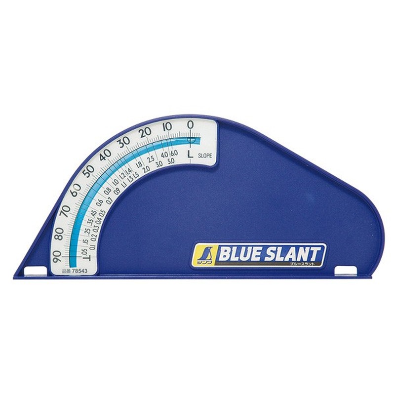 シンワ測定 4100841 78543ブルースラント気泡管式 #78543 1個(ご注文単位1個)【直送品】