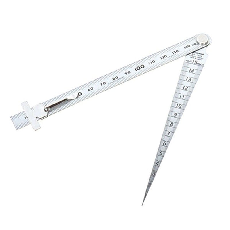 シンワ測定 4101133 62612テーパーゲージ#700A直尺付 #62612 1個（ご注文単位1個）【直送品】