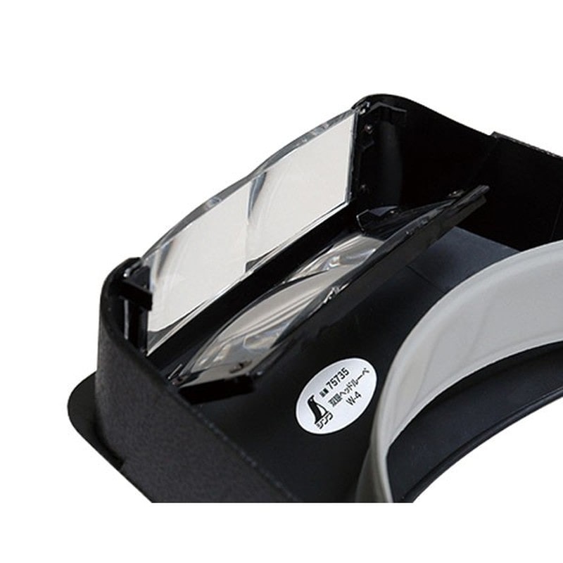 シンワ測定 4102129 75735ルーペ W-4 双眼ヘッドルーペ #75735 1個（ご注文単位1個）【直送品】