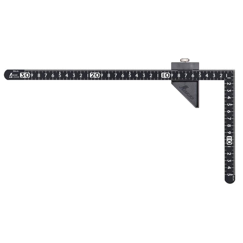 シンワ測定 410033 曲尺小型サンデーカーペンター30×15cm表裏同目 12442 1個(ご注文単位1個)【直送品】
