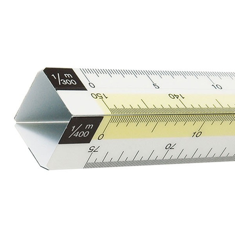 シンワ測定 4101375 75745折りたたみ縮尺スケール8面15 #75745 1個（ご注文単位1個）【直送品】