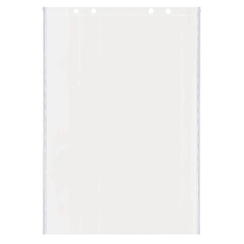 シンワ測定 4102131 78197クリアケース A1 縦 ファスナー付 #78197 1個（ご注文単位1個）【直送品】