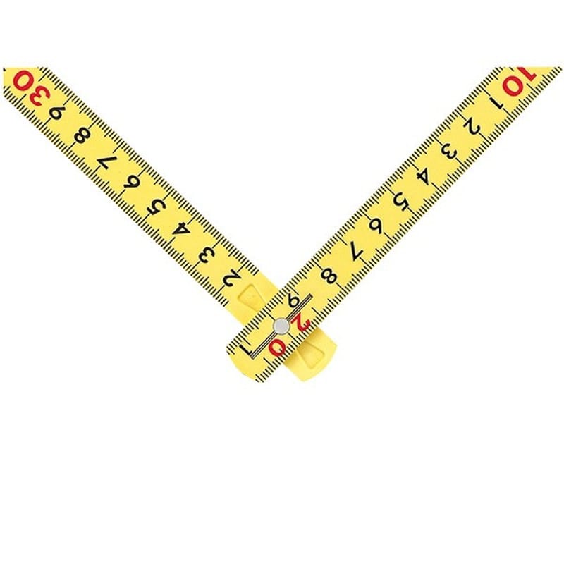 シンワ測定 4100506 78605ファイバー折尺1m5折 #78605 1個(ご注文単位1個)【直送品】