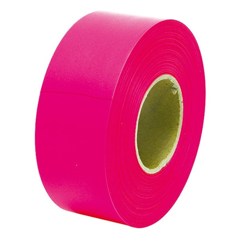 シンワ測定 4101802 73798マーキングテープ30mm×50m蛍光PK #73798 1個（ご注文単位1個）【直送品】