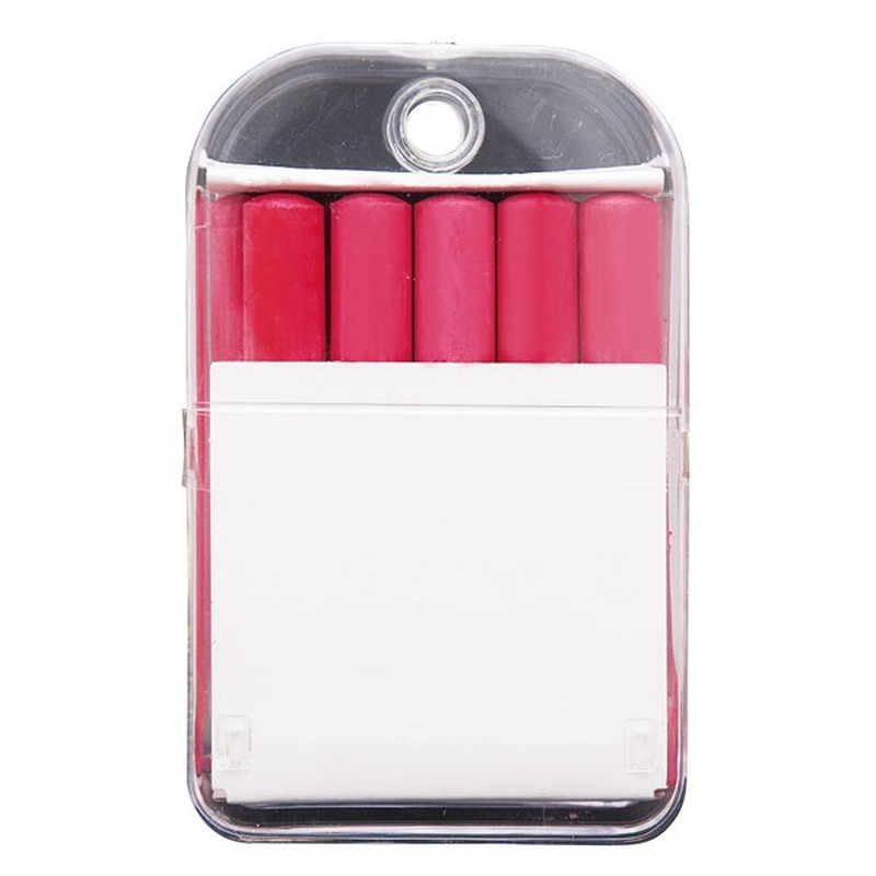 シンワ測定 4102148 74142工事用 チョーク 赤 10本入 #74142 1個（ご注文単位1個）【直送品】