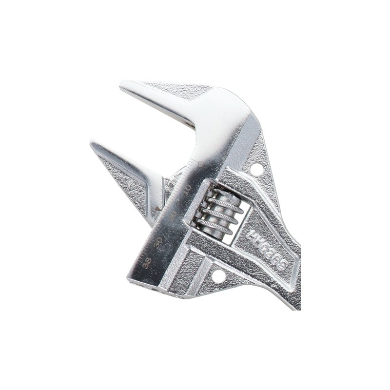 スーパーツール 4348575 グリップ付超ワイドモンキーレンチ ショートタイプ SMWG38S 1個(ご注文単位1個)【直送品】