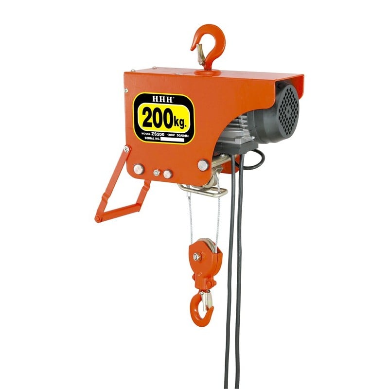 スリーエッチ 423348 ZS200 HHH デンキホイストヨウテイ6M #107031 1個（ご注文単位1個）【直送品】