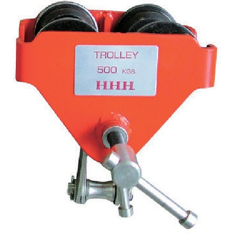 スリーエッチ 423345 BT1 HHH ビームトロリー 1トン #107028 1個（ご注文単位1個）【直送品】