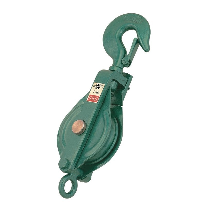 スリーエッチ 423423 100×1S HHH スナッチ ブロック #107202 1個(ご注文単位1個)【直送品】