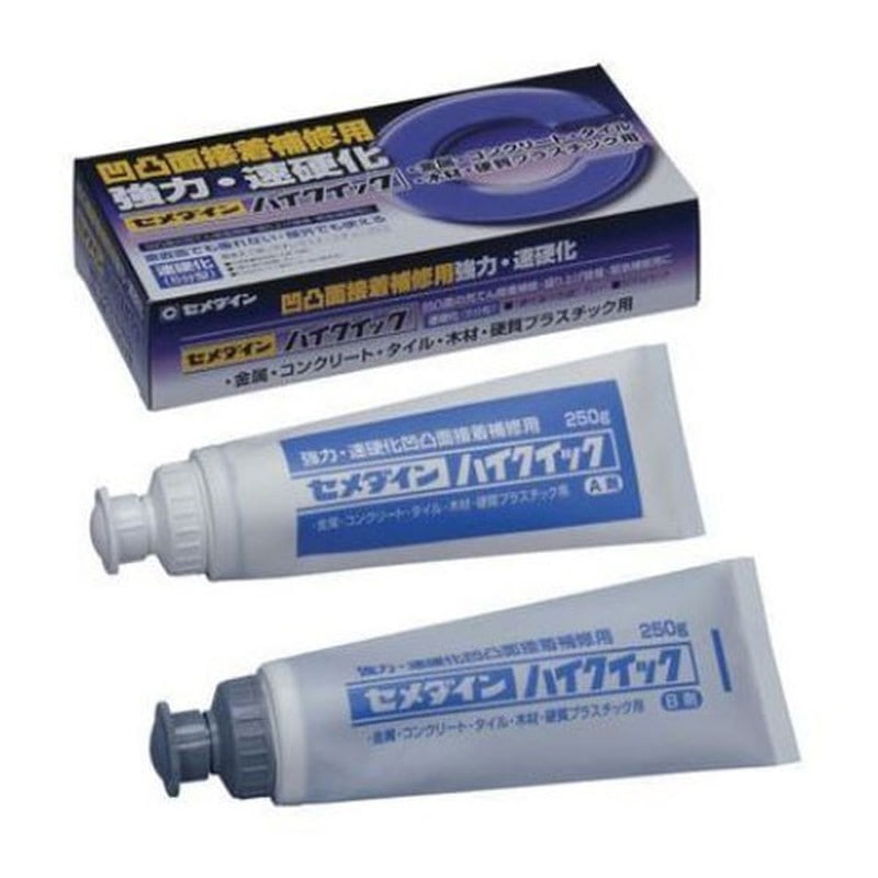 セメダイン 904087 ハイクイック 500gセット CA-290 1個（ご注文単位1個）【直送品】