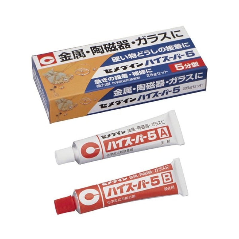 セメダイン 904069 ハイスーパー5 25gセット箱 CA-185 1個（ご注文単位1個）【直送品】
