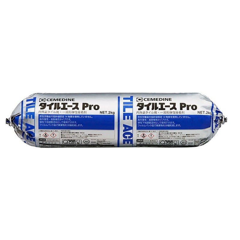 セメダイン 904752 タイルエース Pro ホワイト MP2kg RE-459 1個（ご注文単位1個）【直送品】