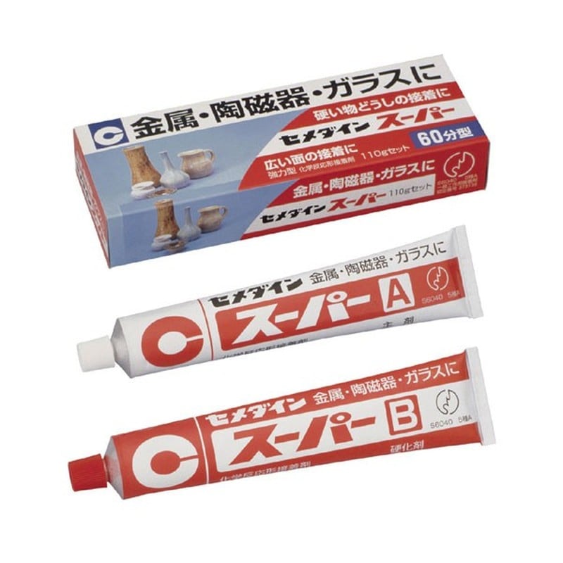 セメダイン 904082 スーパー 110gセット 箱 CA-149 1個（ご注文単位1個）【直送品】