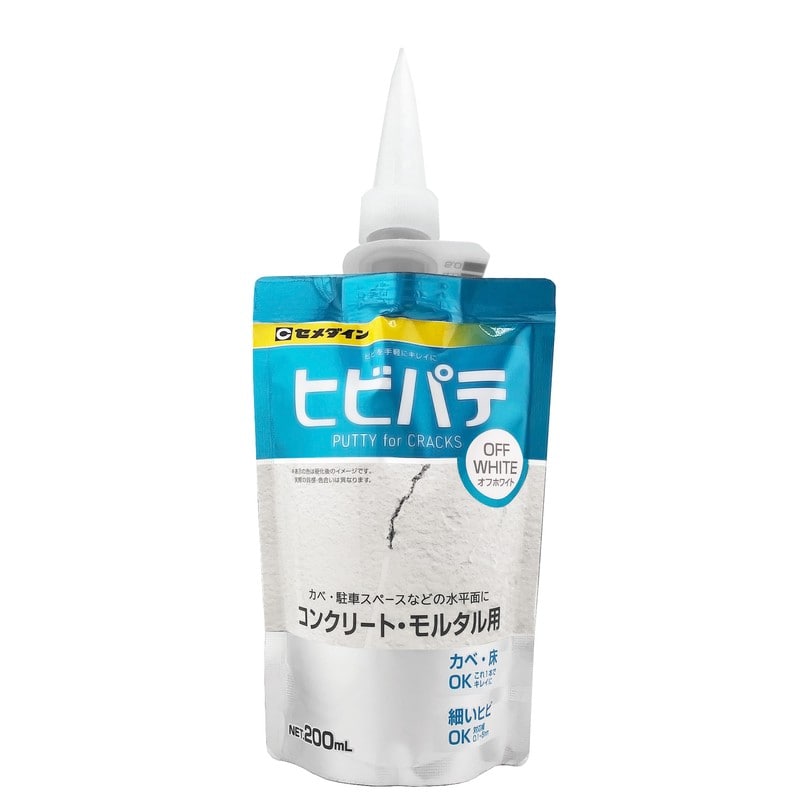 セメダイン 905276 ヒビパテ オフホワイト 200ml HC-012 1個（ご注文単位1個）【直送品】