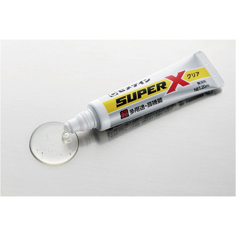 セメダイン 904058 スーパーX クリア 20ml BP AX-038 1個(ご注文単位1個)【直送品】