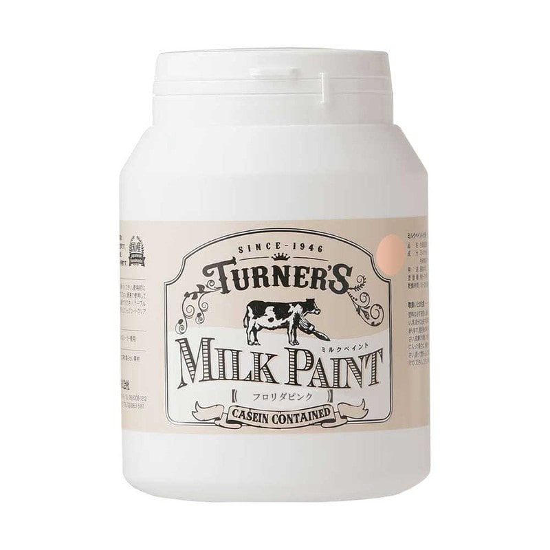 ターナー色彩 9009628 ミルクペイント フロリダピンク 450ML #00247671460000 1個（ご注文単位1個）【直送品】