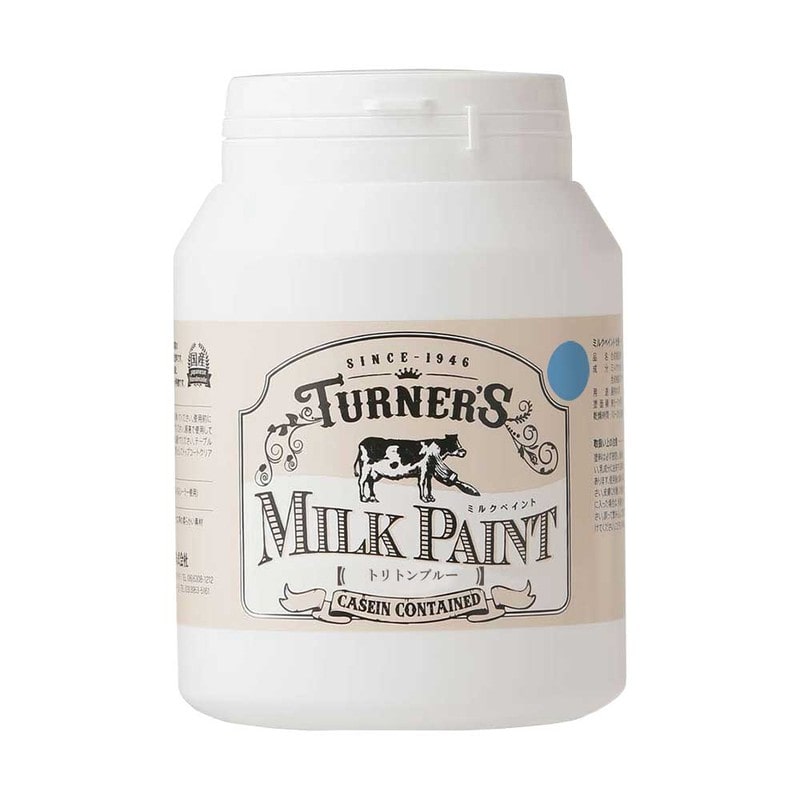 ターナー色彩 9009636 ミルクペイント トリトンブルー 450ML #00247671540000 1個（ご注文単位1個）【直送品】