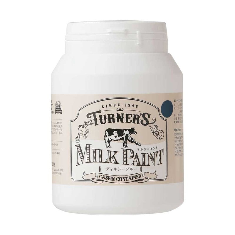ターナー色彩 9009637 ミルクペイント ディキシーブルー 450ML #00247671550000 1個（ご注文単位1個）【直送品】