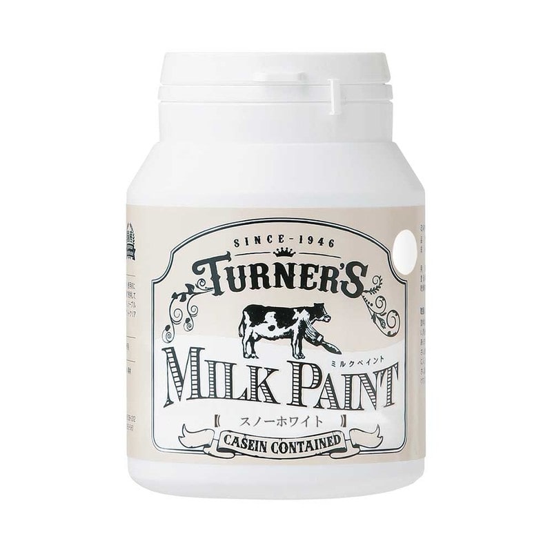 ターナー色彩 9009600 ミルクペイント スノーホワイト 200ML #00247670890000 1個(ご注文単位1個)【直送品】