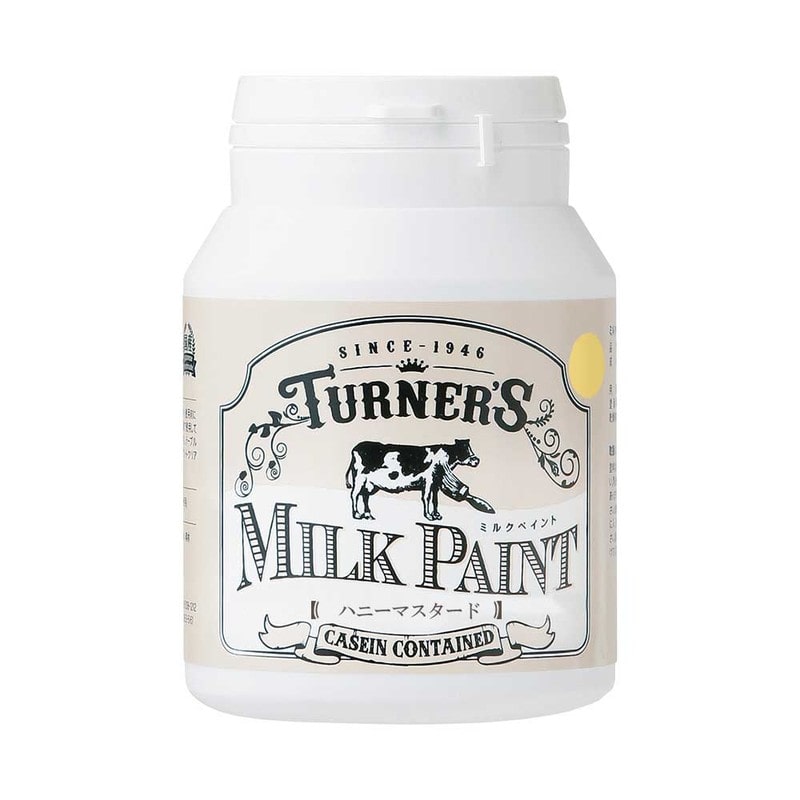 ターナー色彩 9009602 ミルクペイント ハニーマスタード 200ML #00247670910000 1個(ご注文単位1個)【直送品】