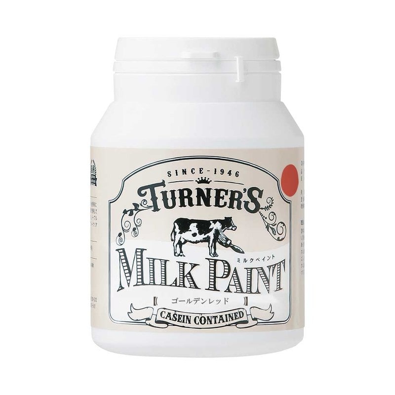 ターナー色彩 9009604 ミルクペイント ゴールデンレッド 200ML #00247670930000 1個（ご注文単位1個）【直送品】