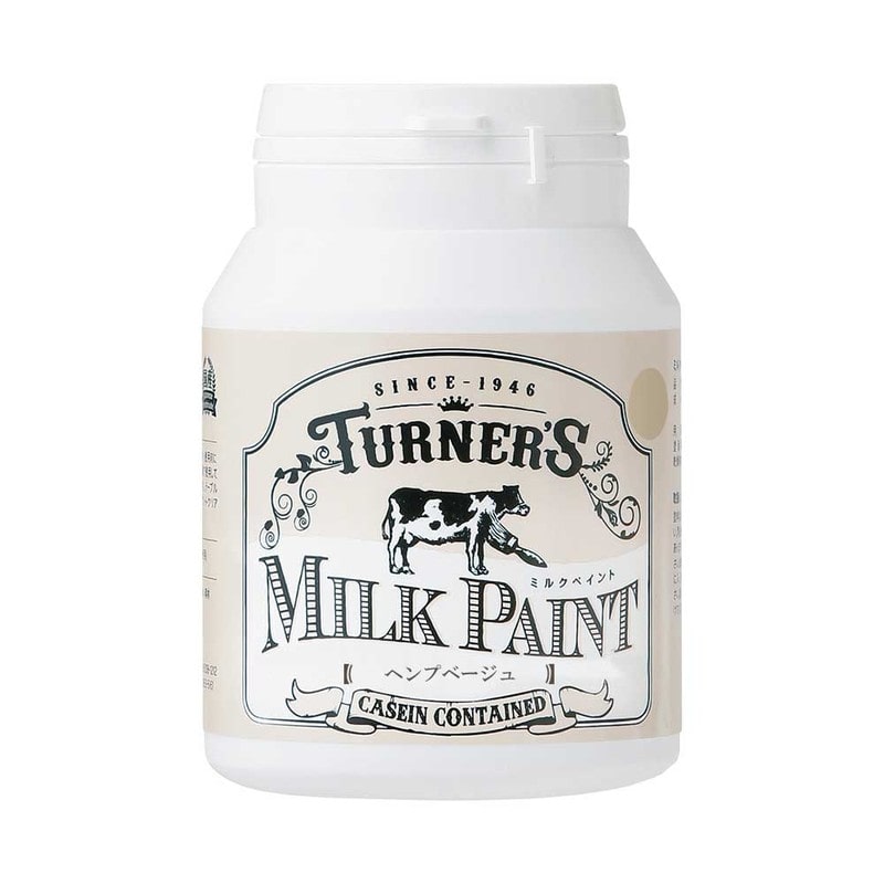 ターナー色彩 9009609 ミルクペイント ヘンプベージュ 200ML #00247670980000 1個(ご注文単位1個)【直送品】