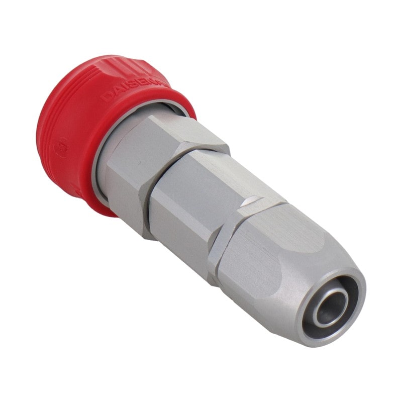 ダイセン 4342862 アルミ・凹ソケット内径8.5mmウレタンホース #335296 1個（ご注文単位1個）【直送品】