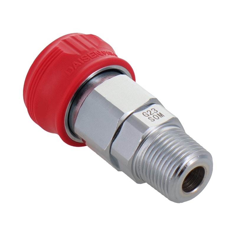 ダイセン 4342850 R3/8テーパーオネジ・RC3/8テーパーメネジ #335222 1個(ご注文単位1個)【直送品】