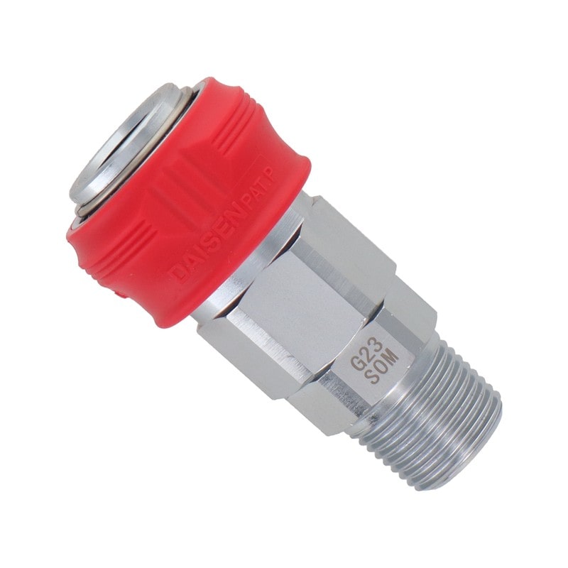 ダイセン 4342850 R3/8テーパーオネジ・RC3/8テーパーメネジ #335222 1個(ご注文単位1個)【直送品】