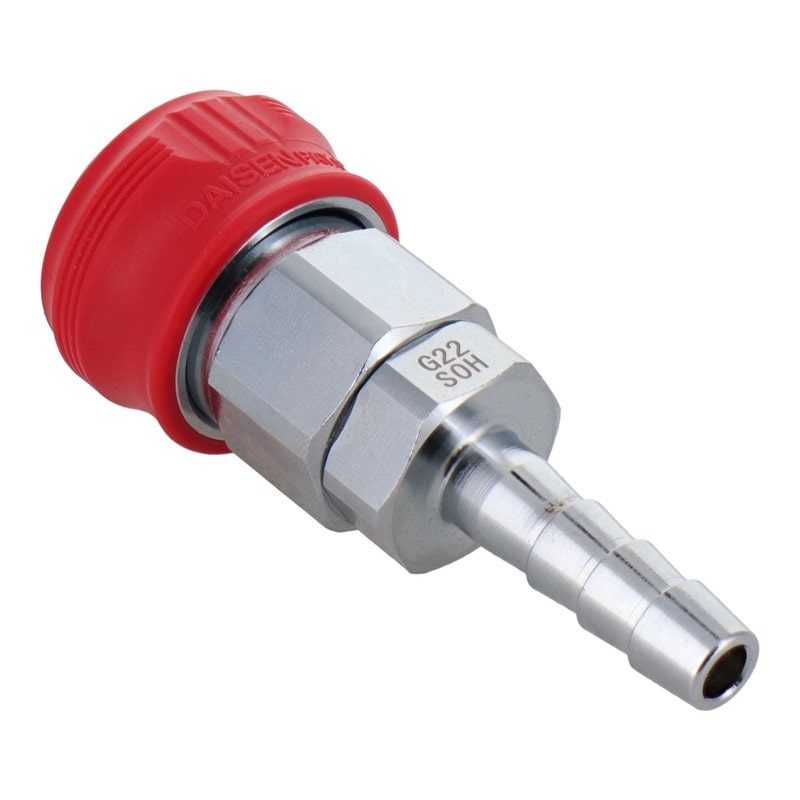 ダイセン 4342853 ワンタッチソケットホース接続用凹ソケット内径1/4 #335221 1個（ご注文単位1個）【直送品】